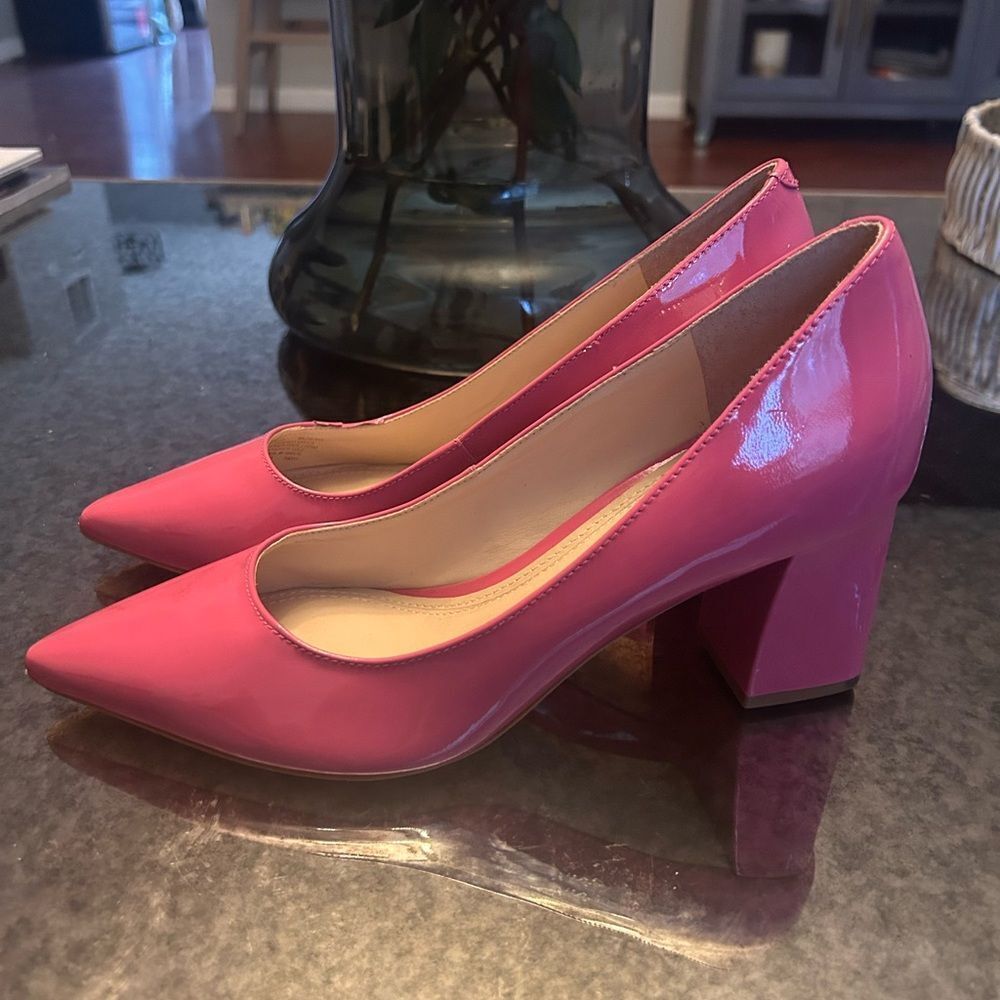 Marc Fisher Zala Block Heel Pointy Toe Pump - image 4